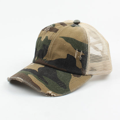 Distressed Pony Tail | Hat