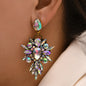 Grand Entrance | Iridescent Rhinestone Earrings
