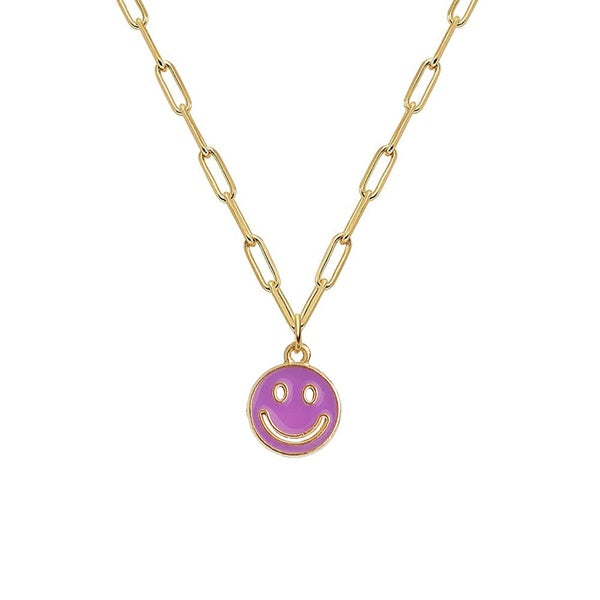Happy Face | Necklace