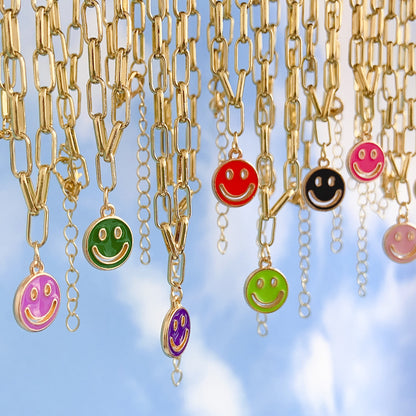 Happy Face | Necklace