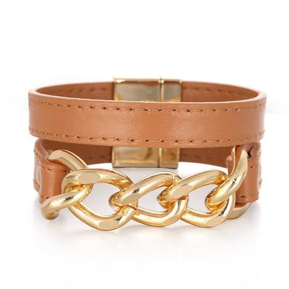 Cuban Link | Caramel Magnetic Bracelet