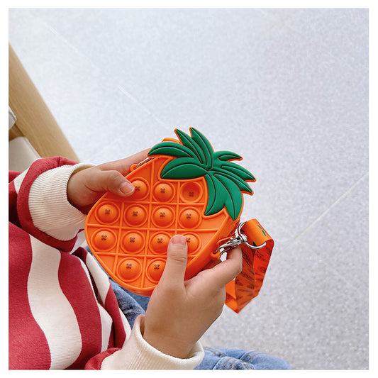 Orange | Pop it Purse
