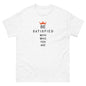 Be satisfied with who you are-Men's heavyweight tee