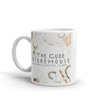 The Gude StoreHouse | Merch |White glossy mug- Right Side Handle