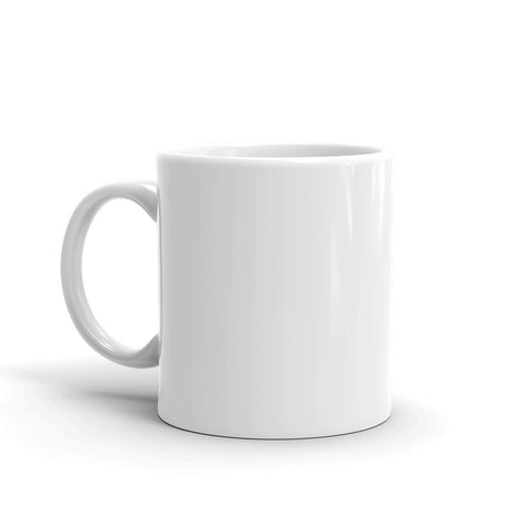 The Gude StoreHouse | Merch |White glossy mug- Left Side Handle
