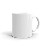 The Gude StoreHouse | Merch |White glossy mug- Right Side Handle