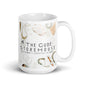 The Gude StoreHouse | Merch | White glossy mug- Left Side Handle