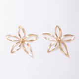 Flor de Oro | Gold Earrings