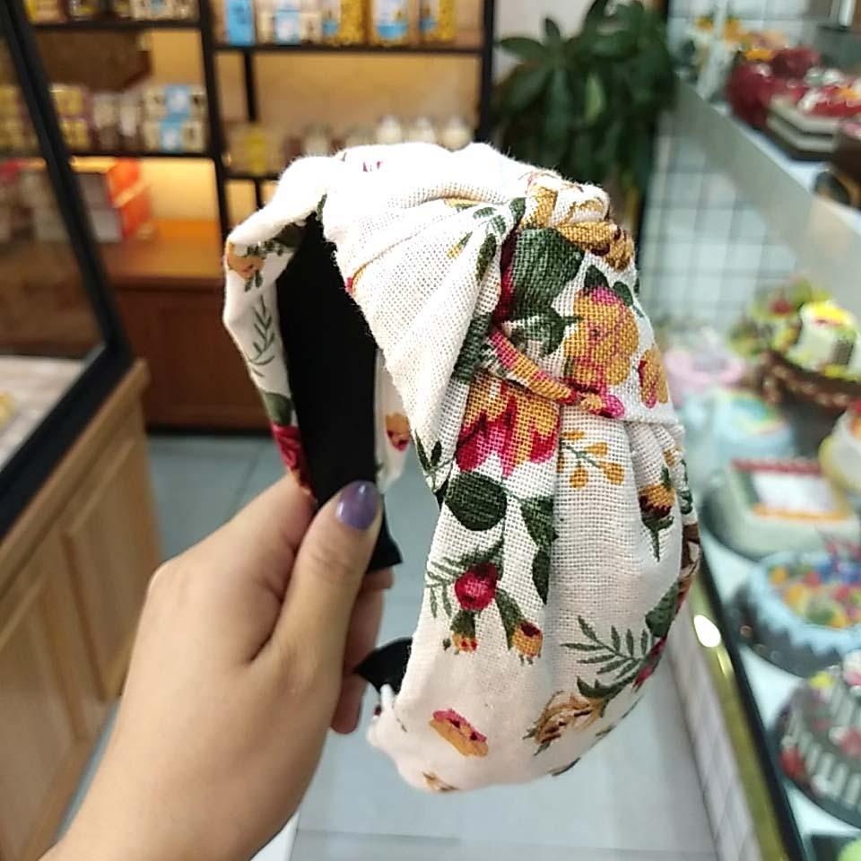 Floral | White Headband